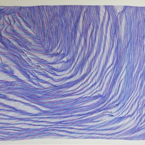 inchiostro su carta, 2017, cm50x30