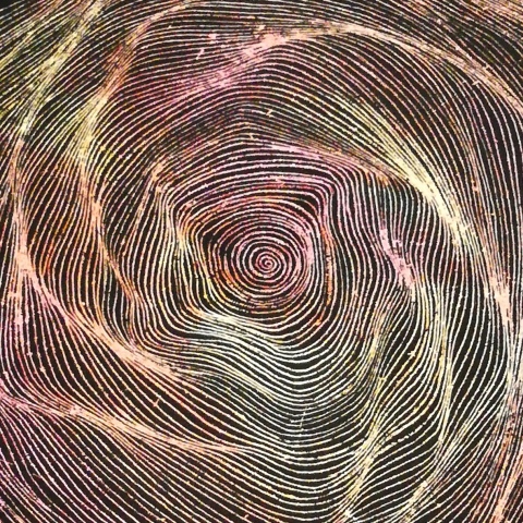 tecnica mista su carta, 2019, cm 30x30