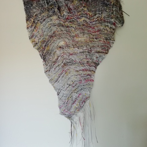 fili di carta intrecciati, 2019, cm90x110